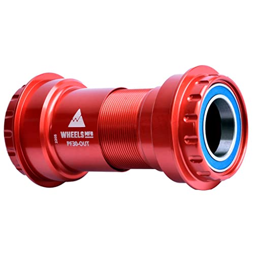 Wheels Mfg PF30 to Outboard BB, 24mm Base Model, Red