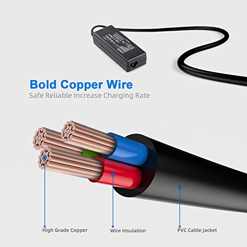 Dc 19V Power Cord Tv Charger For Samsung 32" Class Un32J400 Un32J5003Af J5003 J5205 Un32J4000Af Un32J400Daf Un32J400Dafxza Un32J5205 Lg Electronics 19" 20" 22" 23" 24" 27" Monitor Ac Adapter #TOP3