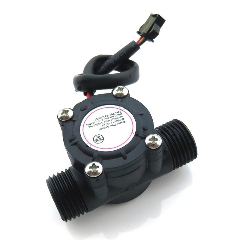 1/2 "3/4" 1 "1-1/2" 1-1/4 "Sensor de flujo de agua Sensor de flujo Hall medidor de flujo 1,75 MPa interruptor de Sensor de flujo de agua DC 3,5-24V | 1-1/4"