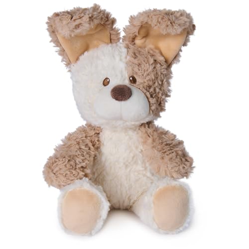 GUND Baby Peek-a-Boo Peeki Puppy Plush, Dog Stuffed Animal, Baby Toy for Ages 0 and Up, Brown/Cream, 7'