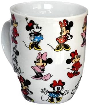Disney Minnie Mouse Through The Years 16oz Porcelain Mug image 5