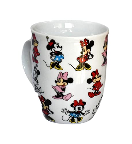 Disney Minnie Mouse Through The Years 16Oz Porcelain Mug #TOP1