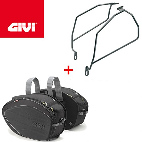  MIM Distribution Set Borse telaietti Ducati Monster 696 08-14 Givi EA101B 35 Liter