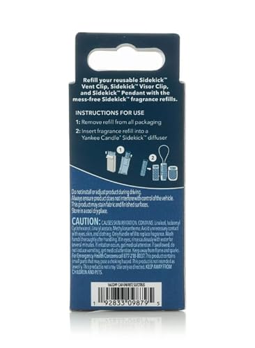 Image of Yankee Candle Sidekick Car Air Freshener Refill (Sage & Citrus, 2 Pack)