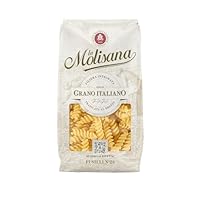 La Molisana, Fusilli n. 28, Pasta da Solo Grano Italiano – Trafilata al Bronzo, Ruvida e Tenace con Eccellente Tenuta in Cottura – Confezione da 500 g