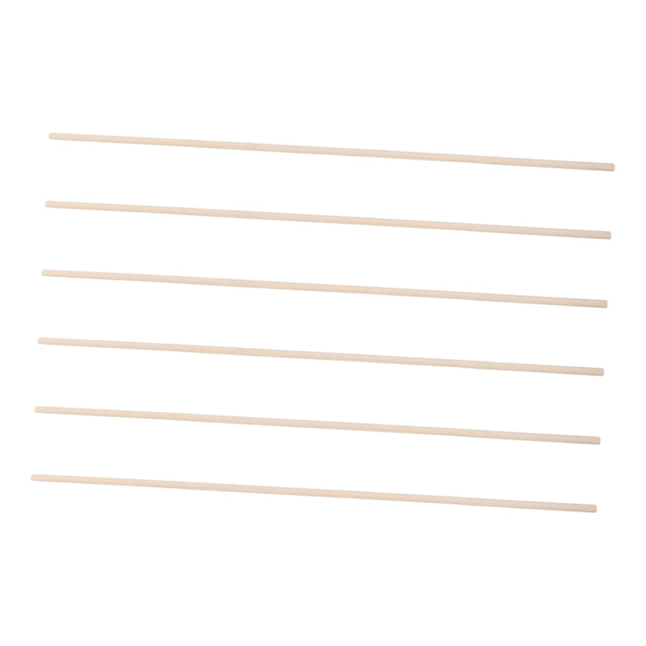 VINTORKY 6Pcs Director Chair Replacement Rods Easy Install Canvas Seat Support for Directors Chairs and Highchairs Sturdy Portable Picnic Chair Parts