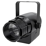 U`King Pinspot Light 40W LED Stage Spotlight Mirror Ball Lighting by DMX Control RGBW Beam Pin Spot Lights for Wedding Party Club DJ Disco Events Theater Bar KTV Live Show