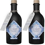 The Illusionist Distillery Masquerade/Alternativa sin alcohol con cambio de color/De los creadores de la Illusionist Dry Gin/Sin azúcar/Vegana/ 16 Botanicals / 500ML (Paquete de 2)