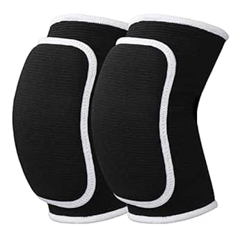Amazon.com: WLLHYF Pair of Elbow Pads with Thicken Sponge Padding ...