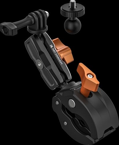 K&F CONCEPT MS‑66pro 自在式カニばさみハンドルバークランプ