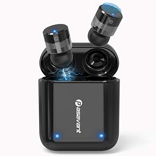 Pasavant Wireless Earbuds, Updated Bluetooth 5.0 TWS Wireless Earphones Auto Pairing Bluetooth Headphones