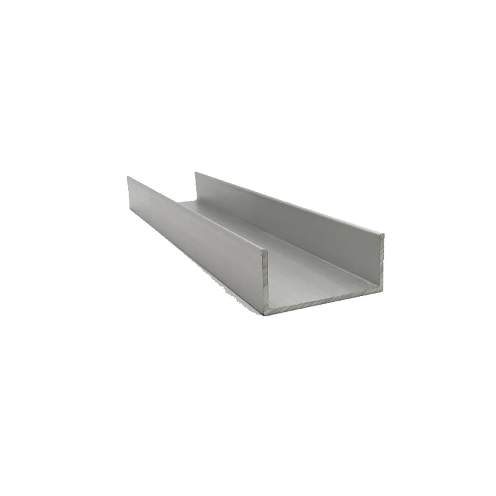 U Shape Aluminum U-Shape Aluminum, 54mm X 25mm 2mm,Outer Width, Length 50cm,Aluminum Alloy Glass Covered Edge Strip
