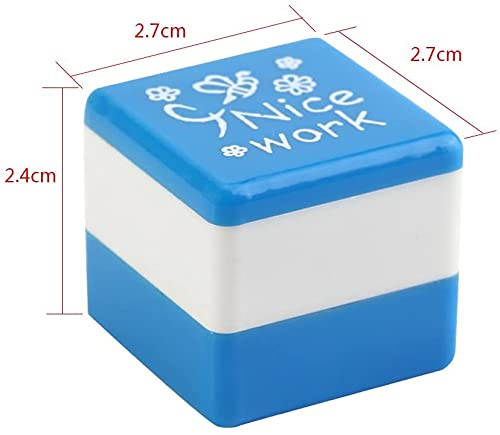 Conjunto de carimbo infantil fofo desenho de professores autotinta carimbos de recompensa Motivação