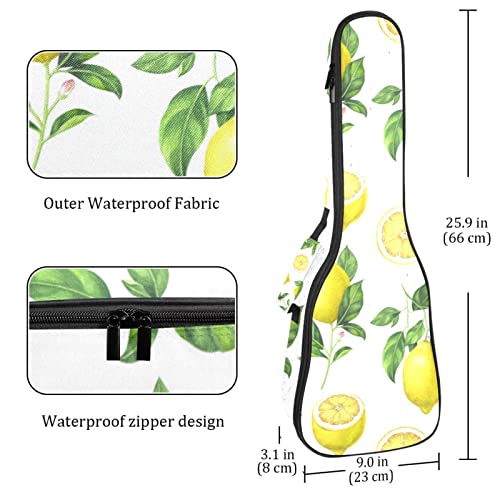 Sac de rangement pour ukulélé soprano rembourré imperméable - 4