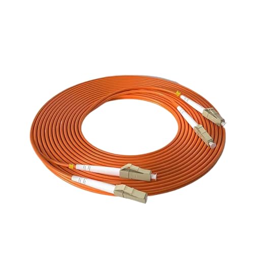 Câble fibre optique FTTH LC/UPC multimode duplex de 300 cm pour un débit Internet stable