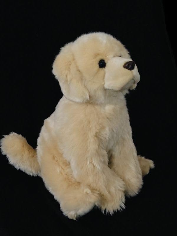 Simpatico peluche for cani Labrador Retriever, morbido dorato
