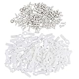 Hochwertiges Qualität: LED Lichtleiste Befestigung Clips sind aus Silikon gefertigt, weich, unzerbrechlich, wasserfest und hitzebeständig. Es hat keine Beeinträchtigung der Helligkeit des Lichtstreifens.