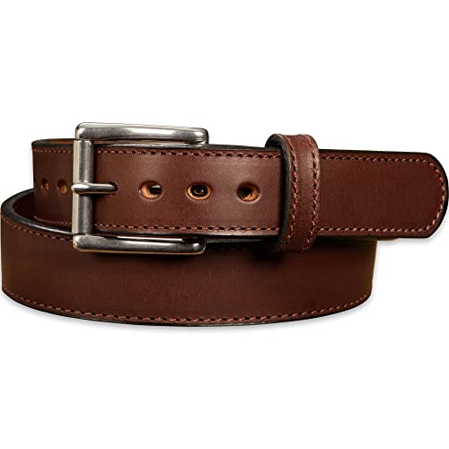 Bullhide Belts Mens Leather Belt for Casual Dress, 1.50