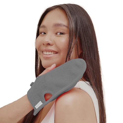 Glov Hydro Demaquillage Guanto Esfoliante Corpo in Bamboo Riutilizzabile Antifungino per Pelle Liscia e Rinnovata Ideale per Massaggi e Scrub