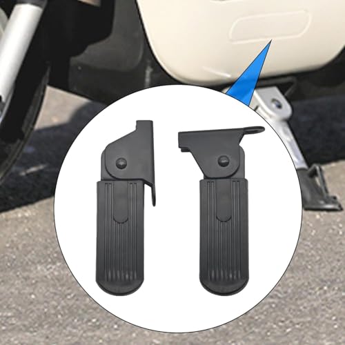 aakichi Electric Scooter Footrest Pair, Black - Image 4
