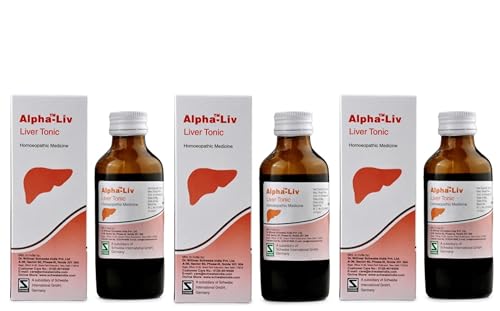 Dr. Willmar Schwabe India Alpha Liv Liver Tonic 100 ml (Pack of 3)