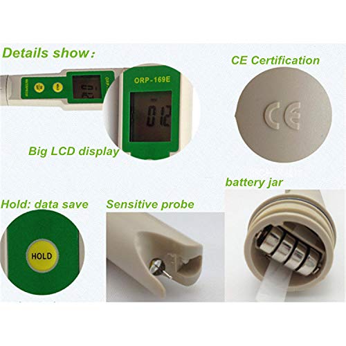 Wellon ORP Meter – Oxidation Reduction Potential (Redox) Tester for Water Purity | Digital ORP Detector for RO, Aquarium, and Drinking Water – 1 Pc - Image 8 thumbnail