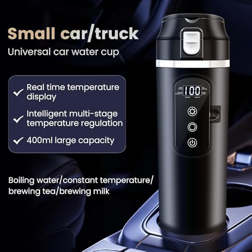Tetera eléctrica portátil para auto 400ml 24V Rauwseul miniatura 2