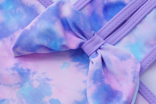 Girls One Piece Unicorn Swimsuit Mermaid Swimwear Rainbow Bathing Suit4