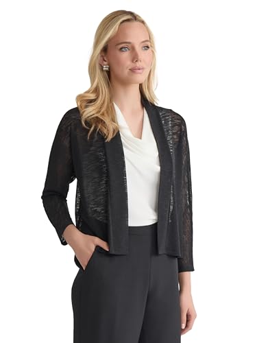 Kasper womens Dolman Sleeve Cardigan Sweater2