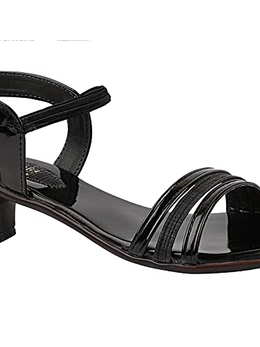 Image of Shoetopia Womens /Girls Embellished Kitten Heels
