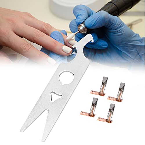 Nail Drill Handpiece Accessory Tools,2 works Carbon Brush Wrench Set Nail Drill Handpiece Accessory Replacement Part - Image 4