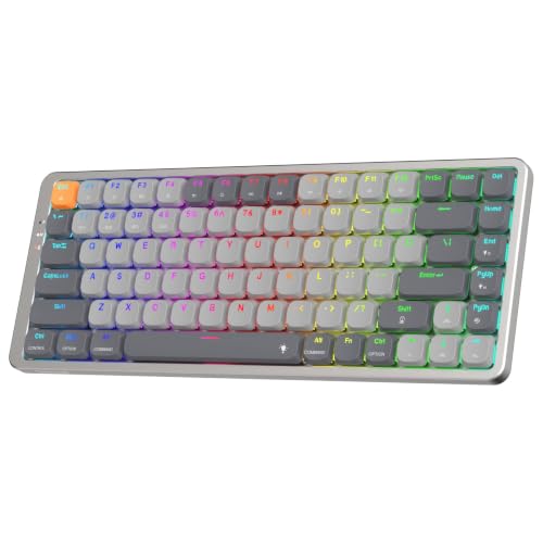 Image of Redragon K652 Wireless Gaming Keyboard, 75%, Numeric Keypad, Red Switch