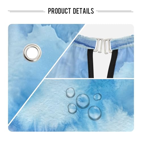 Capa de barbería impermeable para hombres Kigai Blue Haze miniatura 4