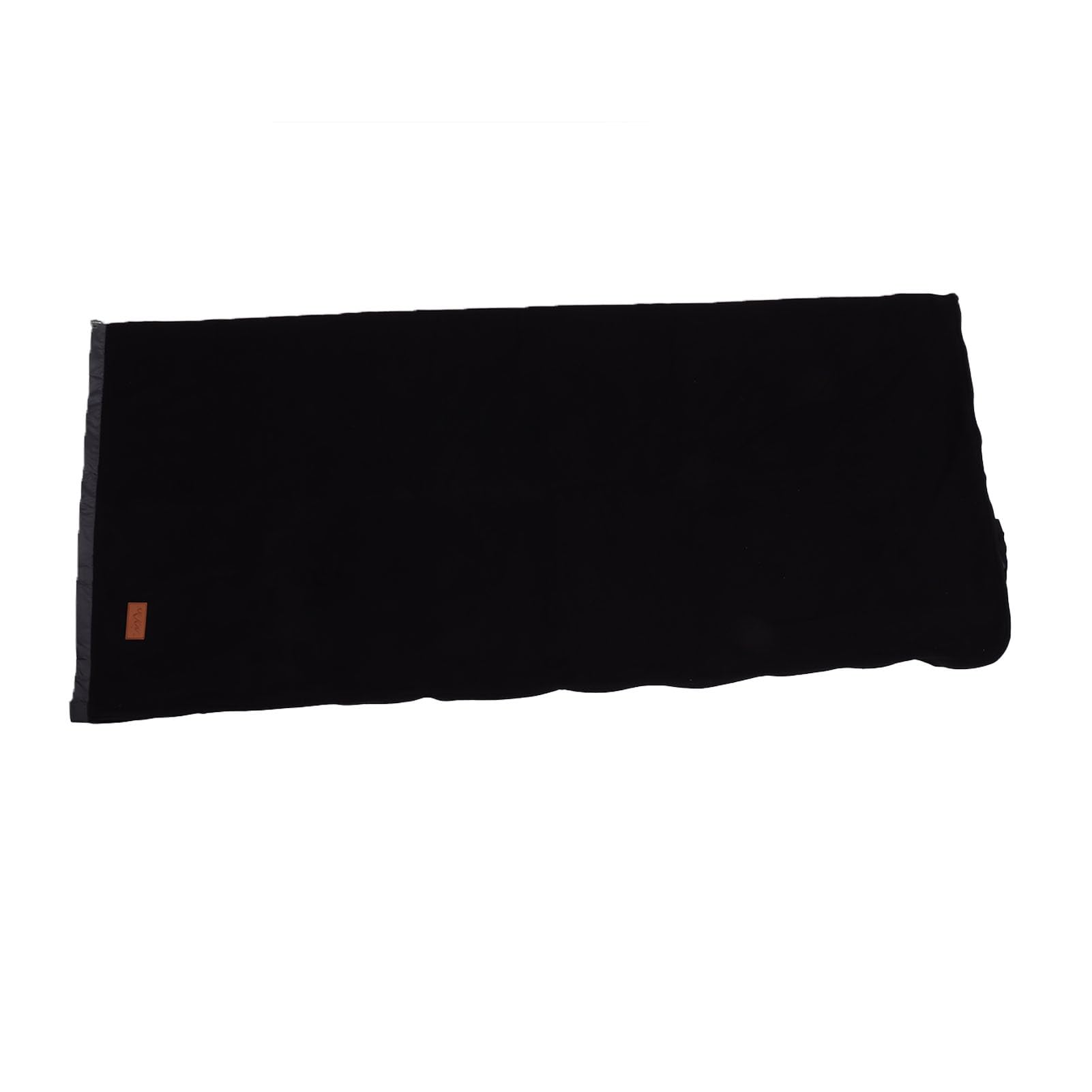 Gsycle Fleece Sleeping Bag Liner, Warm Sleeping Bag Camping Sleep Sack for Traveling Hotel Camping Picnic Hostels Backpacking(Black)