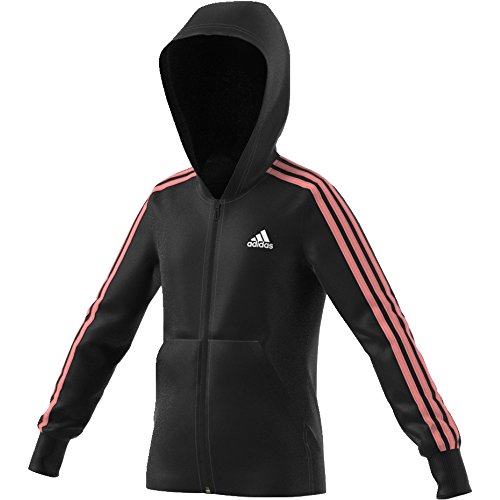 Adidas YG 3s FZ HD, Felpa Bambino