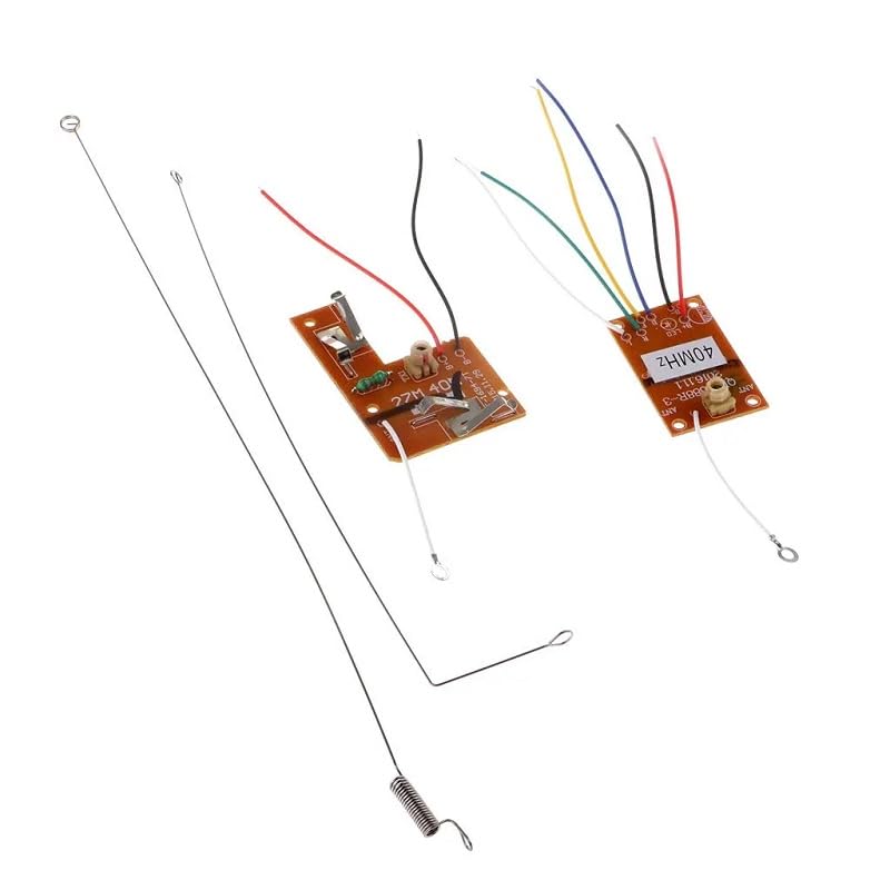 IDUINO 4 Channel RC Remote Control Accessory 27MHz Circuit PCB Transmitter And Receiver Board With Antenna Radio System For Car Truck Toy (B0DBJ7VLD5) Amazon Price History, Amazon Price Tracker