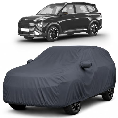 Image of Autofact Premium Car Cover for Carens Clavis | All Weather Waterproof Full Body Car Cover | Light-Weight Triple-Stitched Outdoor Shield with UV Protection, Dustproof & Heat-Resistant