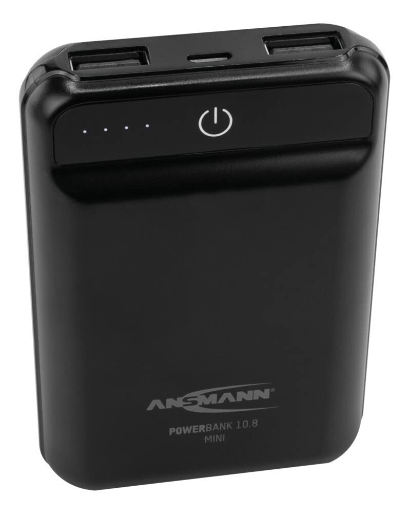 batteria portatile ansmann 10800 mah black lipo