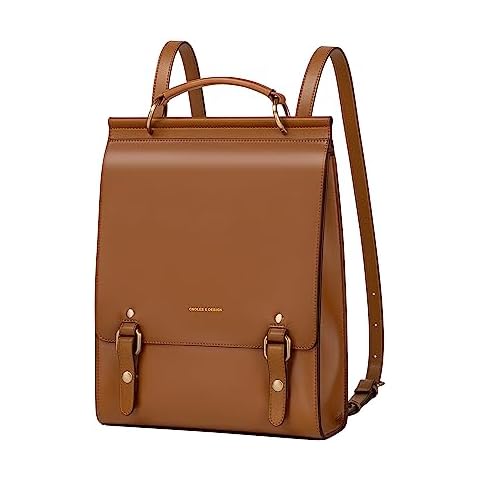 Cnolés Leather Backpack Purse for Women Cover