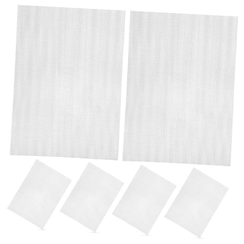 PRETYZOOM Metal Screen Mesh Stainless Steel Mesh Sheets Screen Repair Kit for BBQ