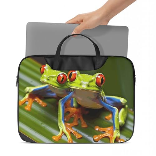 Bolso Laptop 16.5 Pulgadas Rojo Rana Ojo miniatura 6