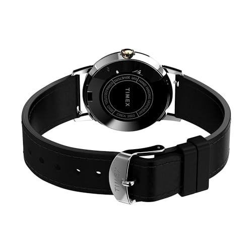 TIMEX Leather Men Silver-Tone Mechanical Dial Analog Watch- Tw2V44700U9 - Image 5