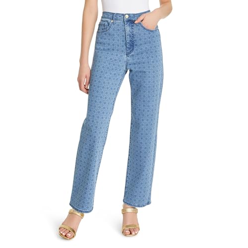 DEE OCLEPPO Women's Matilda High Rise Straight Leg Jean Standard