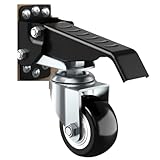 Workbench Caster kit 660 LBS Heavy Duty Retractable Casters Workbench Wheels All Steel Construction Urethane(720 LB)
