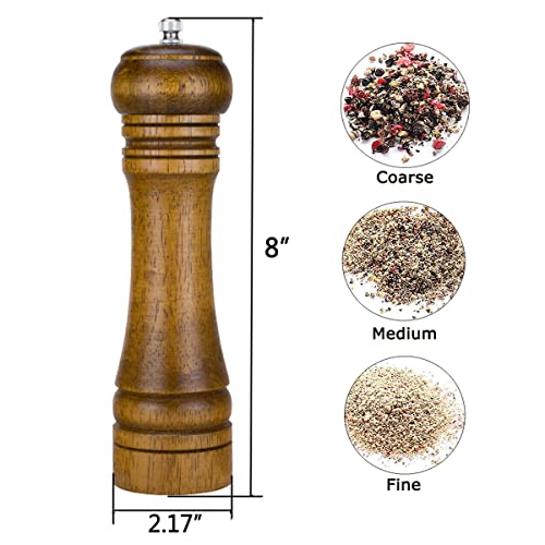 Mincham Wooden Pepper Grinder Pepper Mill thumb #4