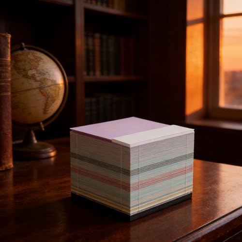 Bloc-notes 3D avec lumière LED, le cadeau idéal pour décoration de bureau