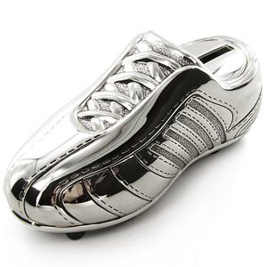 Argent Plaqué Argent Boîte de football Boot