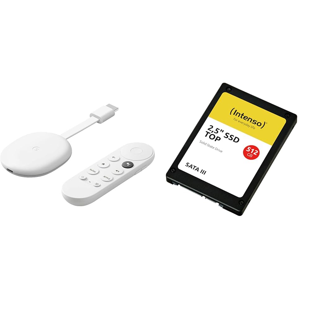 Chromecast mit Google TV Snow — Streamen Sie Unterhaltung mit der