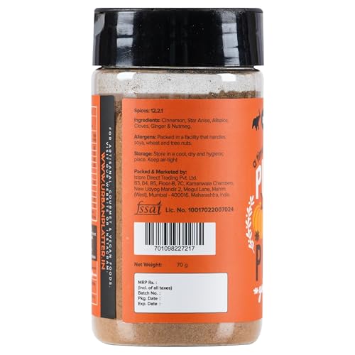 Urban Platter Pumpkin Pie Spice Powder, 70 g