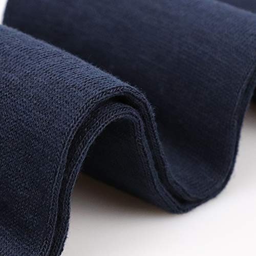 Image of DRESHOW 6 Pairs High Thigh Socks Striped Over Knee Thin Tights Long Stocking for Women Leg Warmer